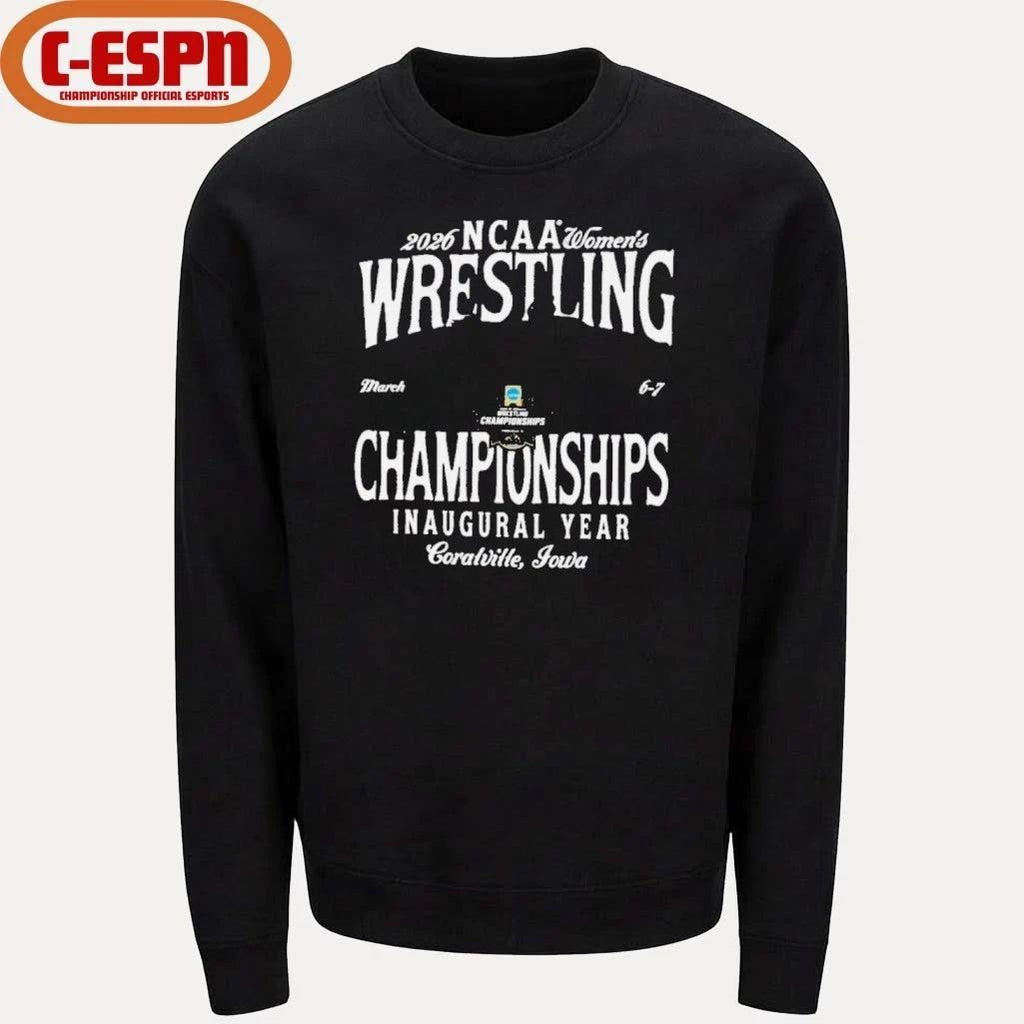 Inaugural Year 2026 NCAA Women’s Wrestling Championships T-Shirt
