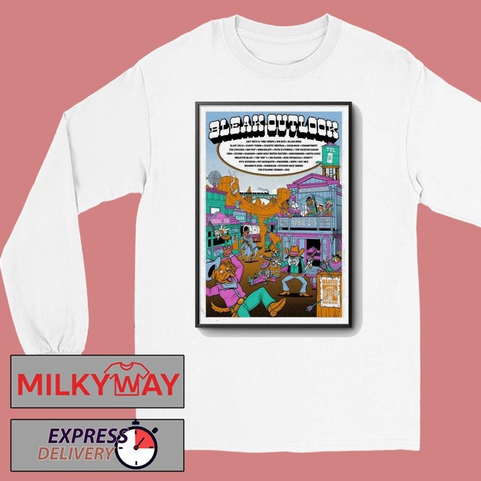 Bleak Outlook Vol 8 4 2-4 5 2026 Tacoma City-Wide In Tacoma WA Poster shirt