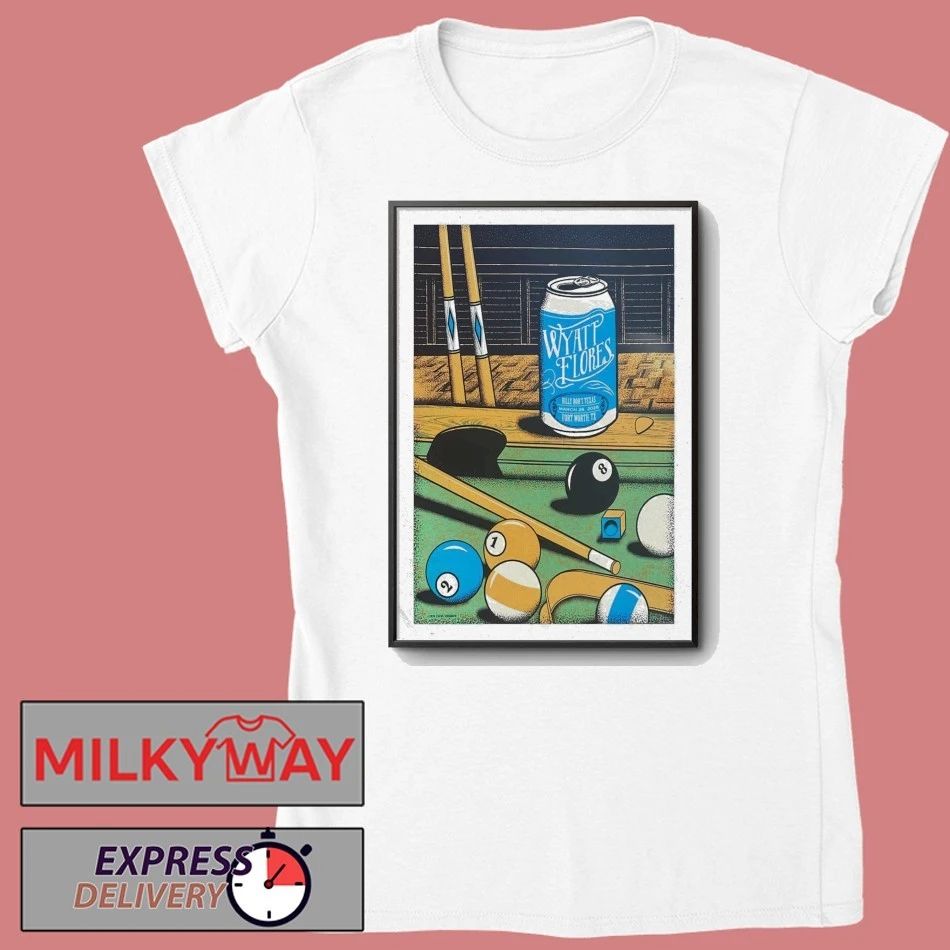 Poster Wyatt Flores At Billy Bob’s Texas In Fort Worth, TX On Mar 26, 2026 shirt