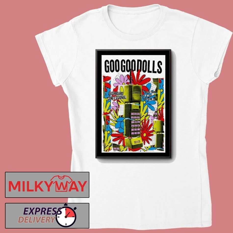The Goo Goo Dolls March 20 2026 In Abbotsford BC Tour Poster shirt