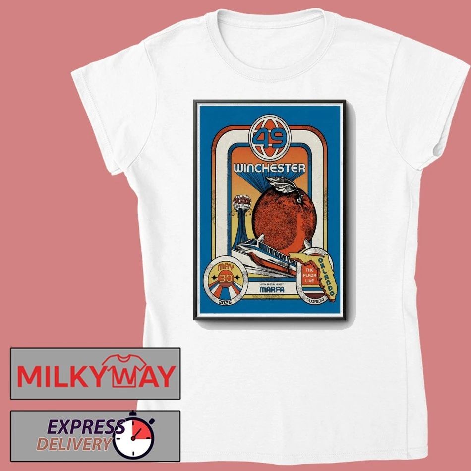 49 Winchester In Orlando FL On May 30 2026 Tour Poster shirt