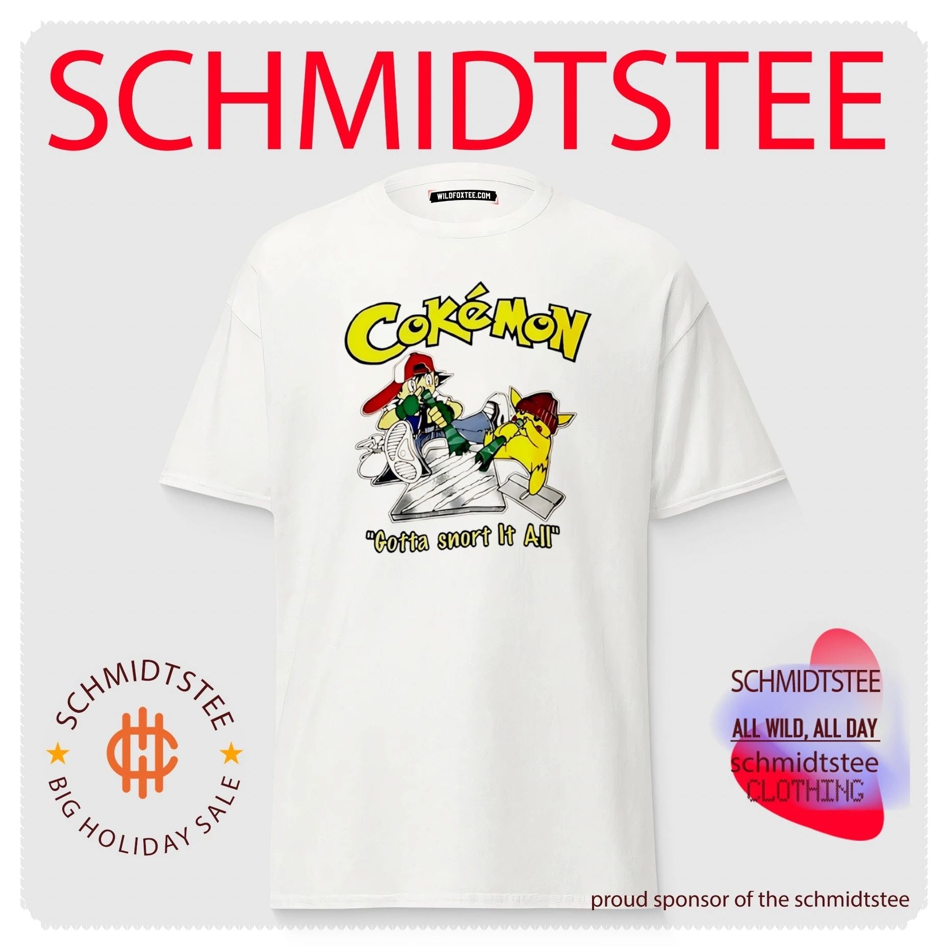 Cokemon Gotta Snort It All Shirt