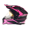 MODE DS GT MT HELMET – ELECTRIC SHIELD BK/FL PK