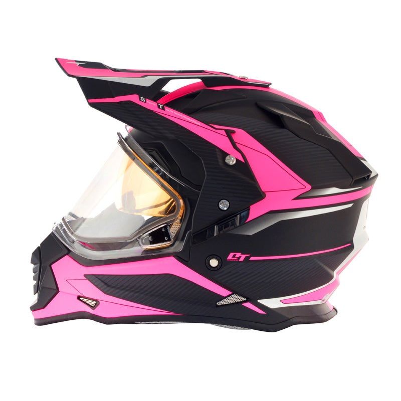 MODE DS GT MT HELMET – ELECTRIC SHIELD BK/FL PK