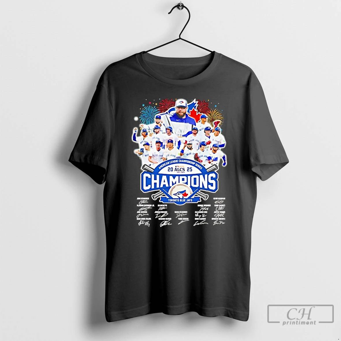 Classic Toronto Blue Jays 2025 Alcs Champions All Player T Shirts