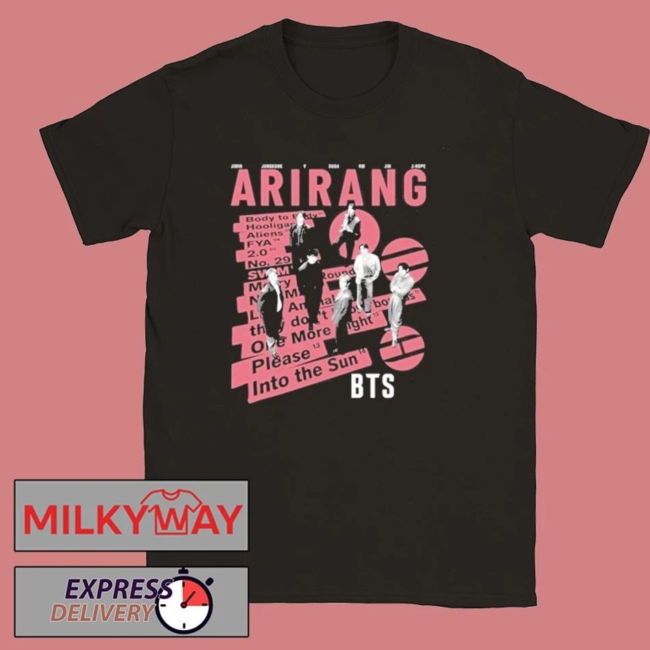 Bangtan 2026 Concert Bts Arirang World Tour Shirt