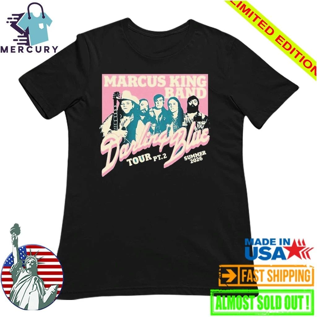 Marcus King 2026 Summer Tour Dates Darling Blue Shirt