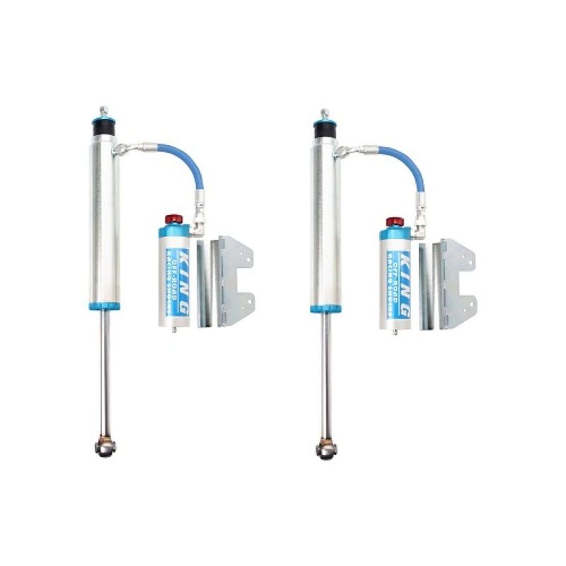 King Shocks 2.5 Performance w/ Remote Reservoir Shocks Rear Pair for 2007-2021 Toyota Tundra 4WD