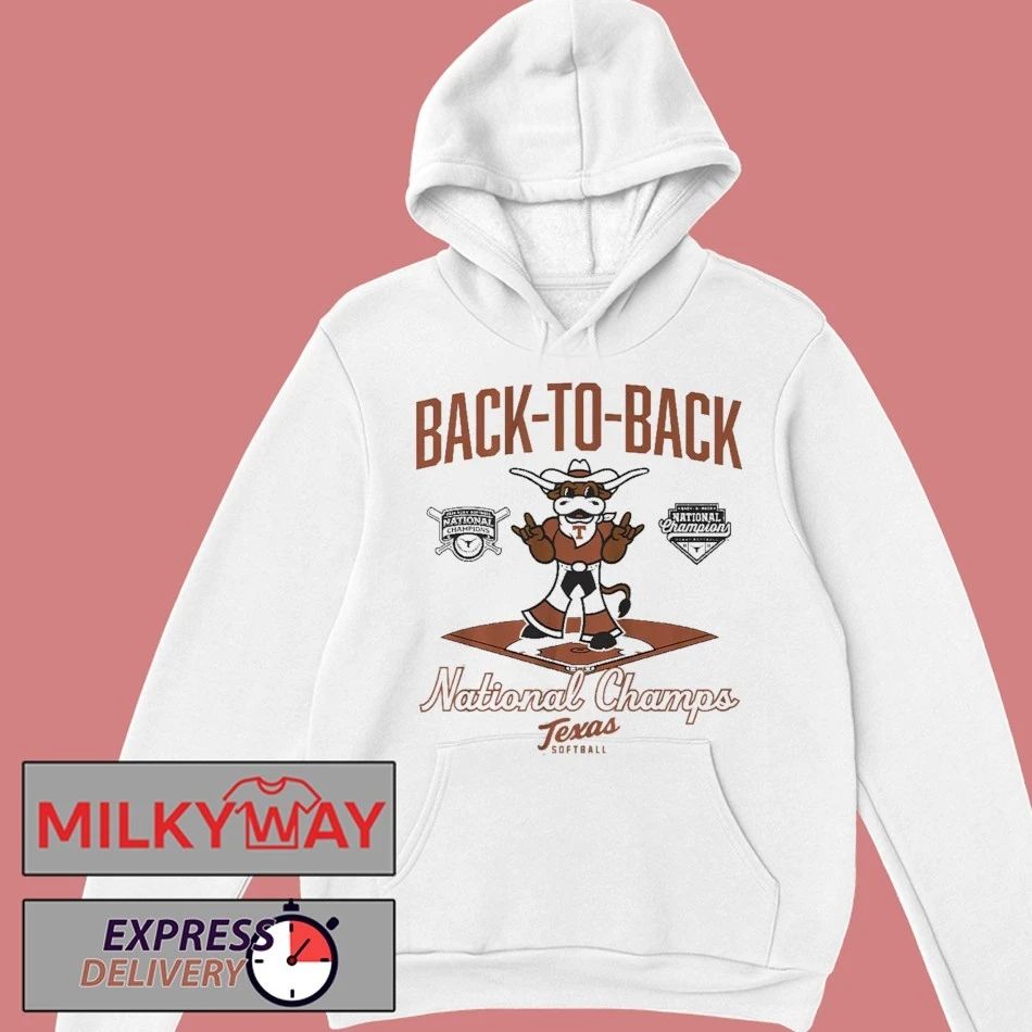 Texas Longhorns Mascot Back-to-Back NCAA National Champions 2026 Shirt