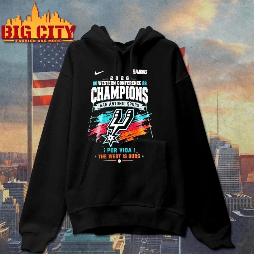 San Antonio Spurs – 2026 Western Conference Champions Shirt
