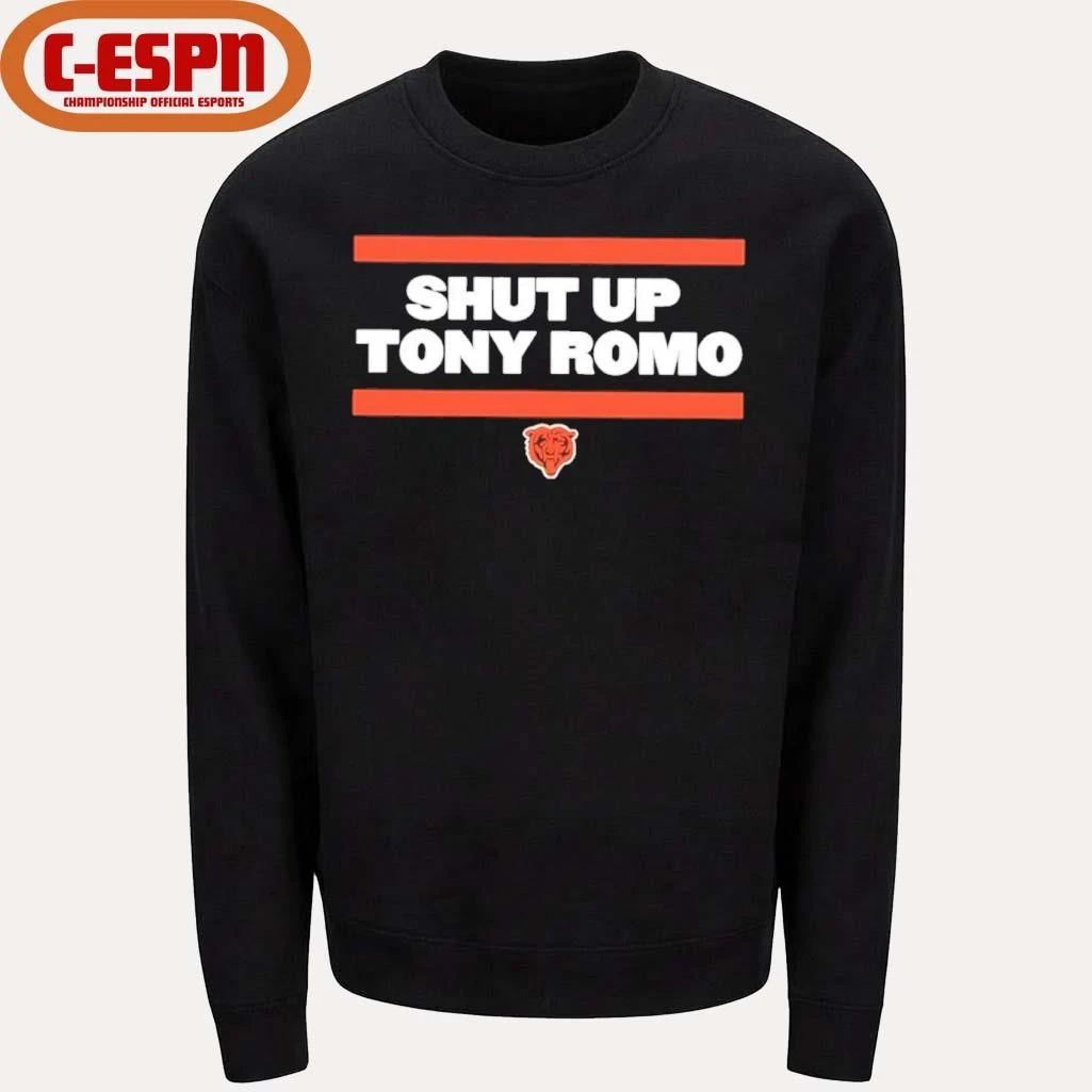 Shut Up Tony Romo Chicago Bear Football Shirt