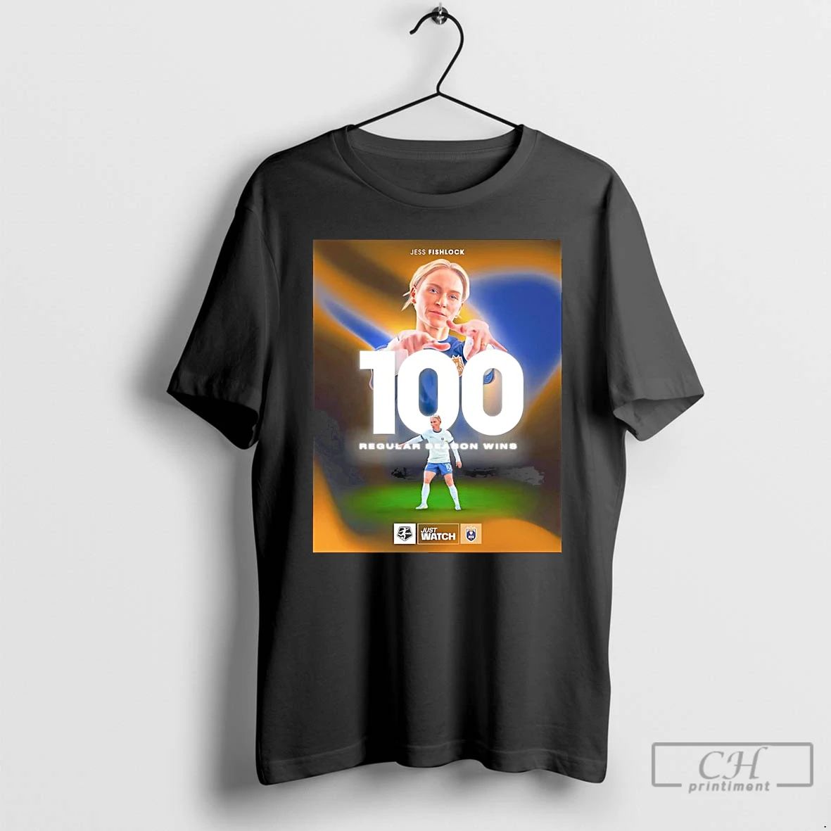 Classic Jess Fishlock 100 Regular Season Wins T Shirts