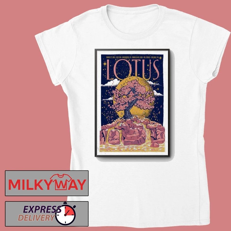 Lotus Mar 28-29 2026 Mr. Smalls Theatre In Millvale PA Poster shirt