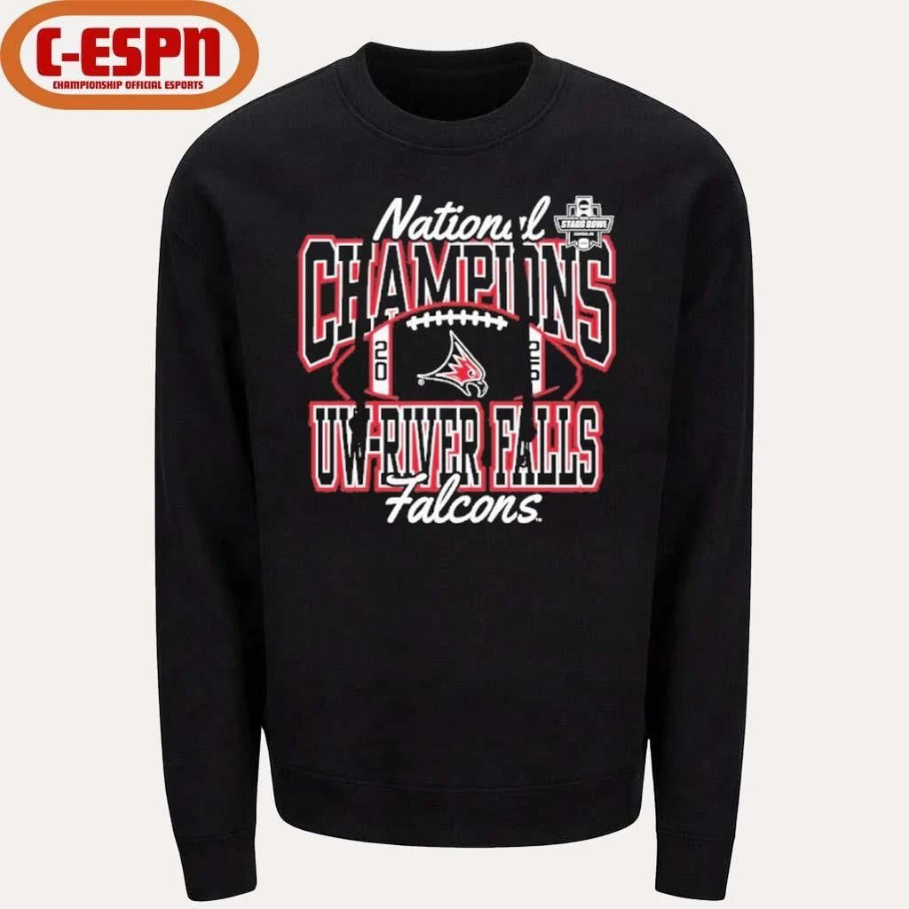 University of Wisconsin – River Falls Football 2025 DIII National Champions Shirt