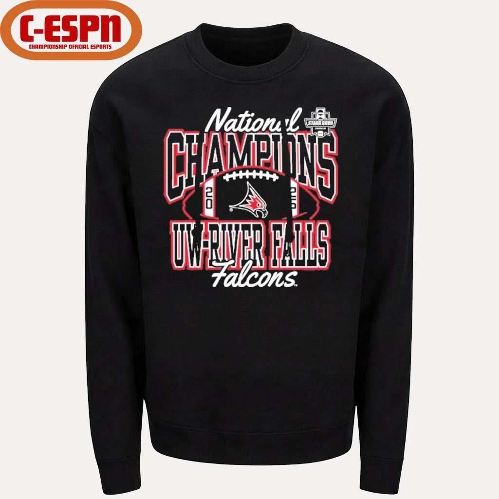 University of Wisconsin – River Falls Football 2025 DIII National Champions Shirt