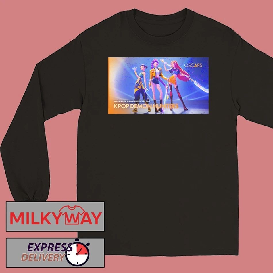 K-Pop Demon Hunters Winner Oscar For Animated Feature Film shirt