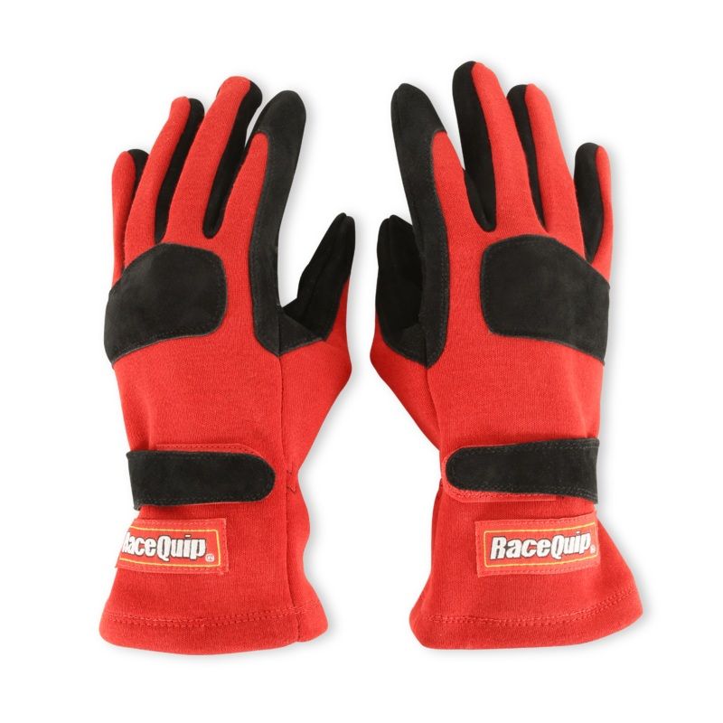 Racequip 355016 Gloves Double Layer XL Red SFI