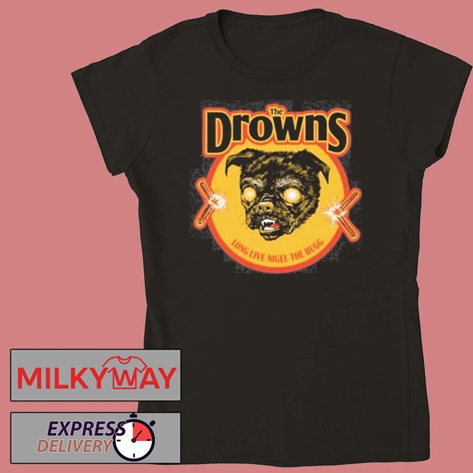 The Drowns Nigel Black T-Shirt