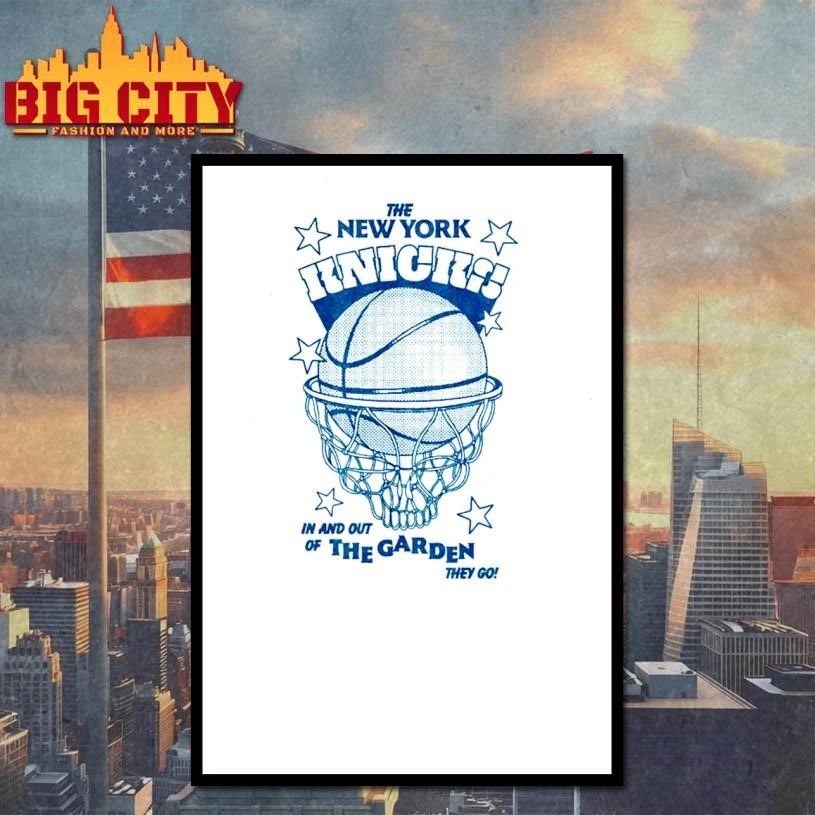 The New York Knicks In And Out Of The Garden Basketball Graphic Shirt