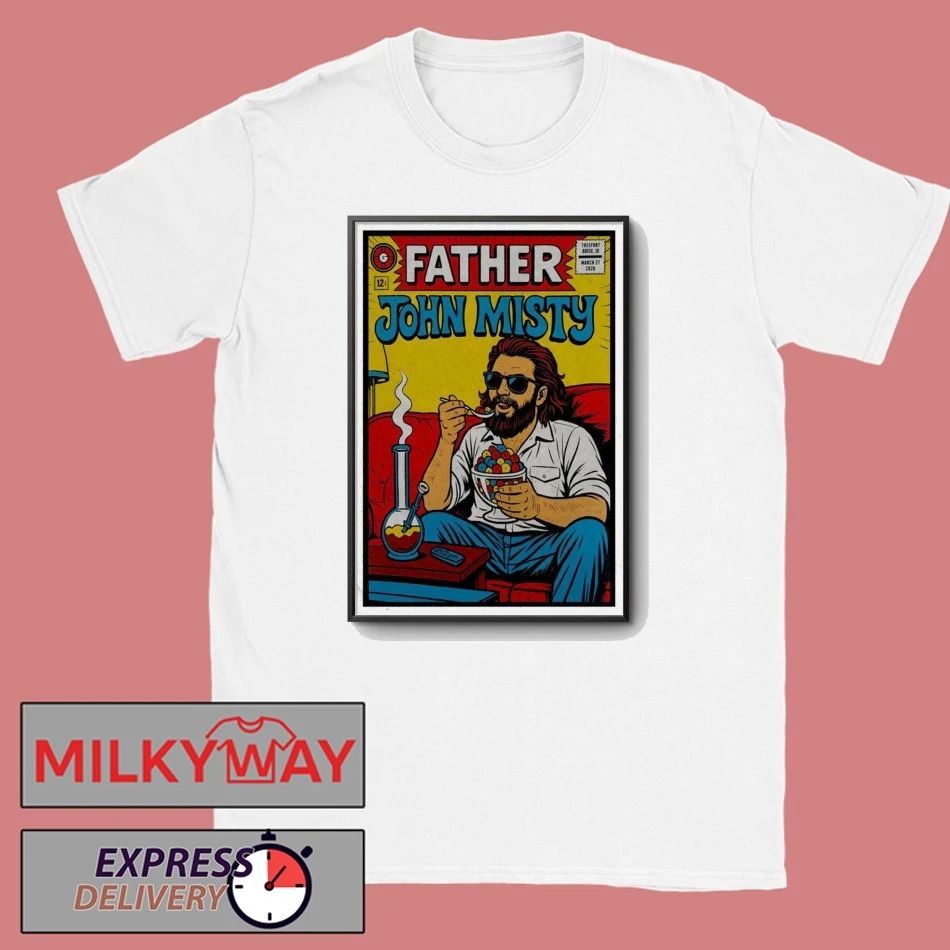 Poster Trefort Music Hall Father John Misty Mar 27 2026 Concert shirt