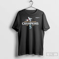 Classic Seattle Mariners 2025 American League Champions Logo T Shirts