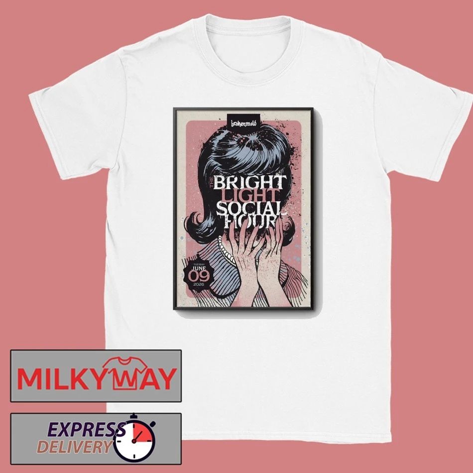 The Bright Light Social Hour 6 9 2026 Tampa FL Poster shirt