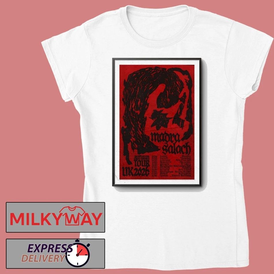 Madra Salach Fall Tour UK 2026 Poster shirt