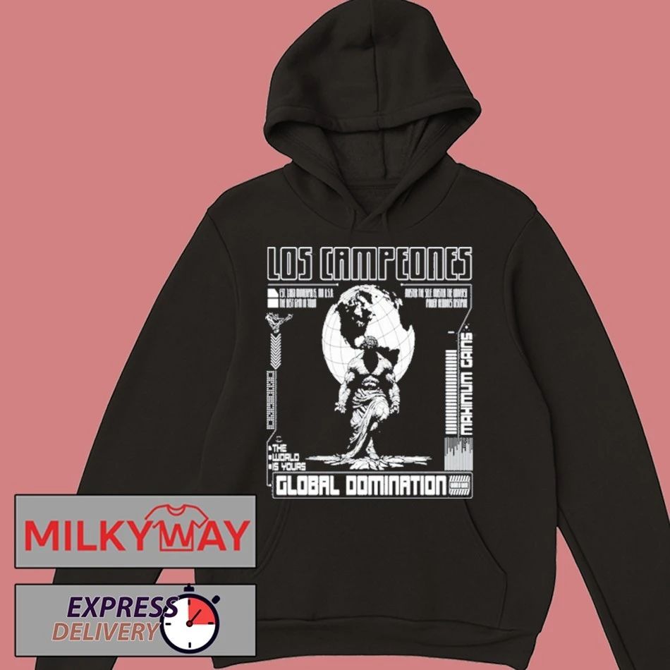 Los Campeones Clobal Domination 2026 shirt