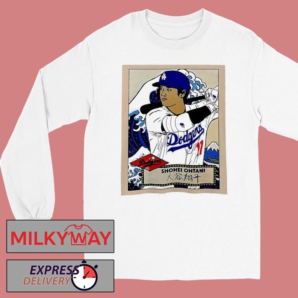 Shohei Ohtani Los Angeles Dodgers Hokusai 2026 Shirt