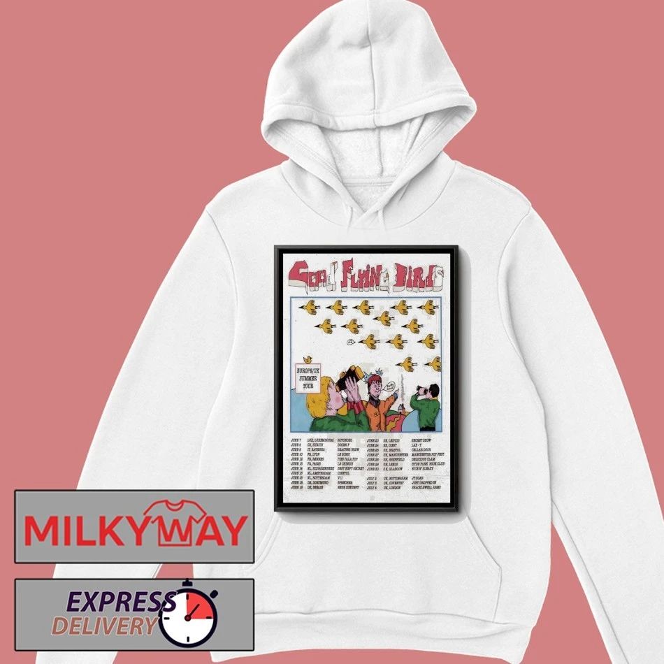 Good Flying Birds 2026 Europe UK Summer Tour Poster shirt