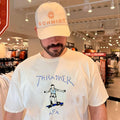 Thrasher afa Argentina doodle paint shirt