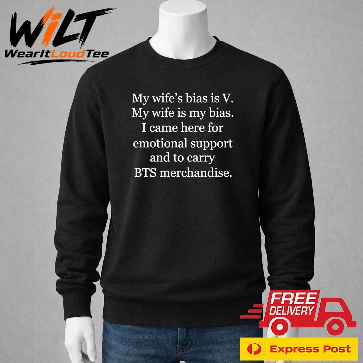 My Wife’s Bias Is V My Wife Is My Bias Shirt