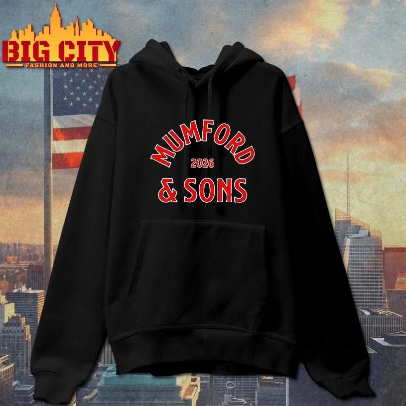 Mumford And Sons In Boston MA On June 22 2026 Tour Shirt