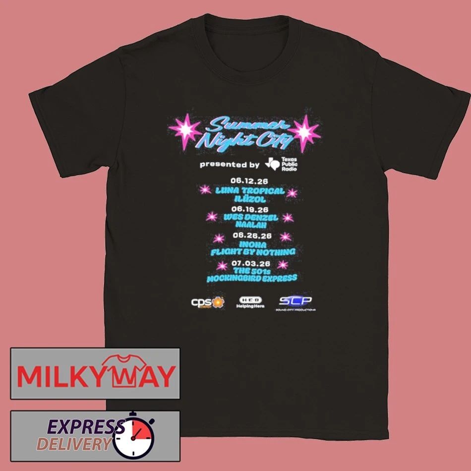 2026 Summer Night City Texas Public Radio shirt