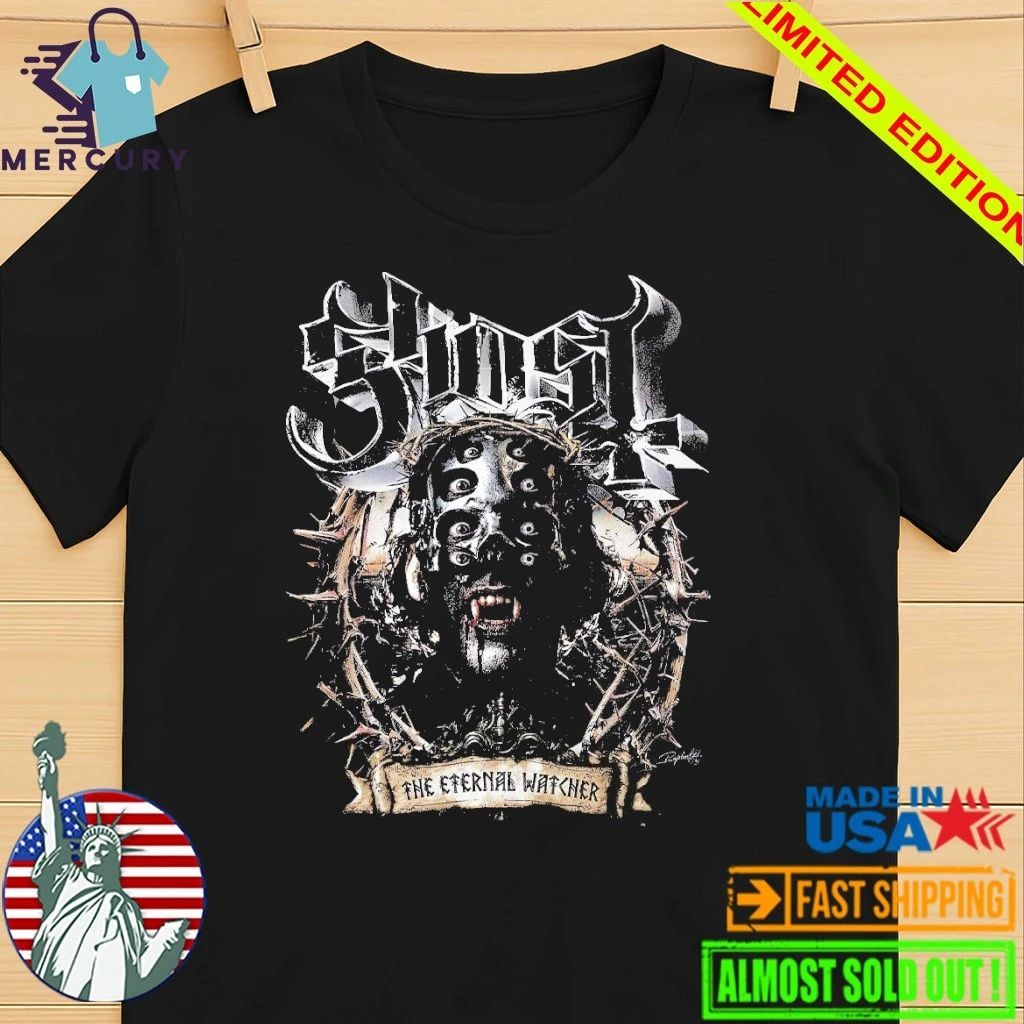 Ghost The Eternal Watcher Papa Perpetua Watchful Eyes Shirt