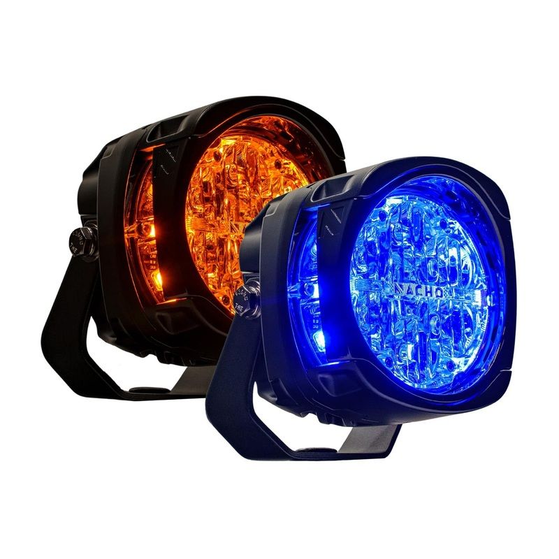 Quatro Chase – Amber/Blue (Pair)