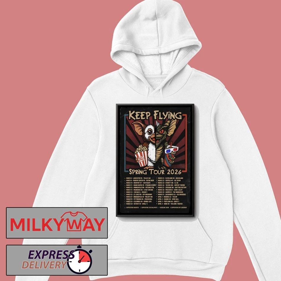 Keep Flying Spring Tour 2026 Poster shirt