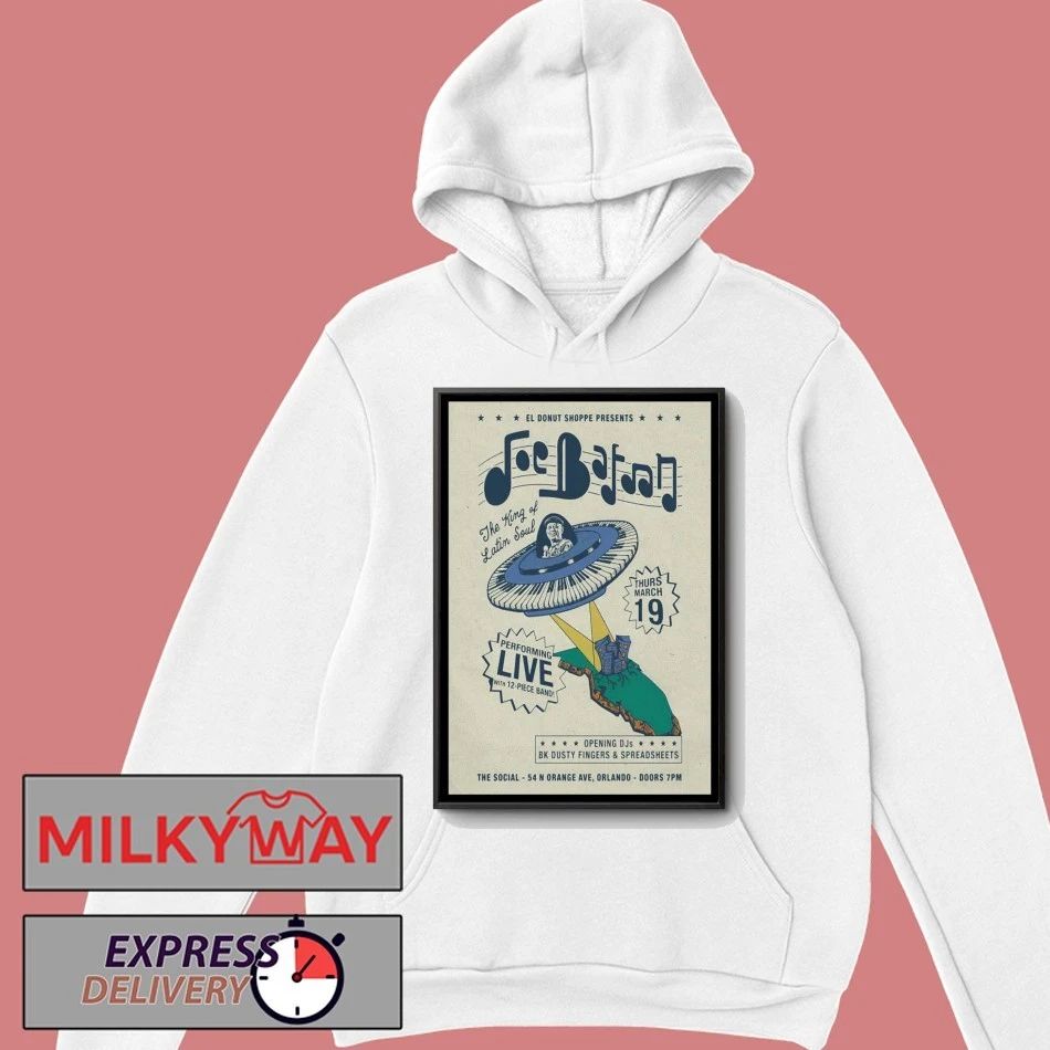 Joe Bataan Orlando FL On Mar 19 2026 Tour Poster shirt