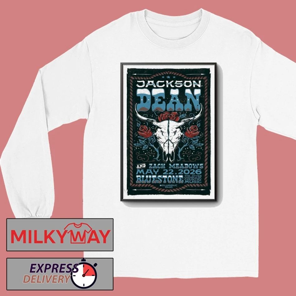 Jackson Dean Columbus OH Tour On May 22 2026 Poster shirt