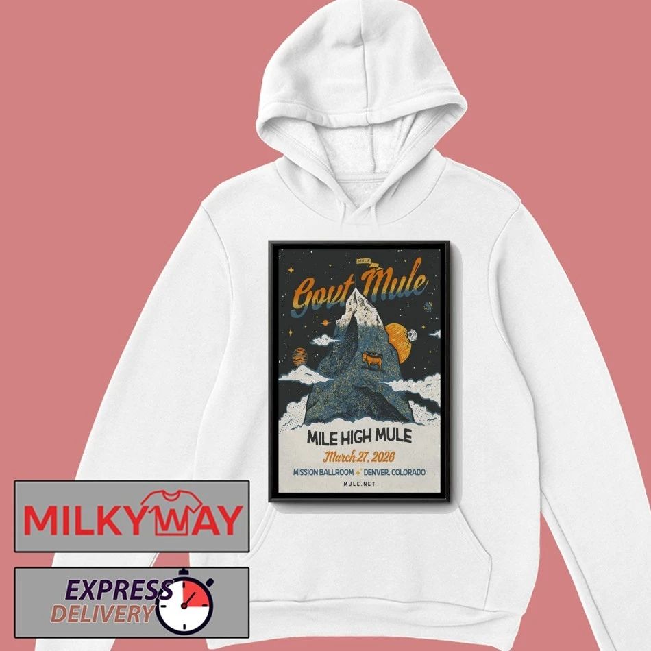 GOV’T Mule Poster 3 27 2027 Denver shirt
