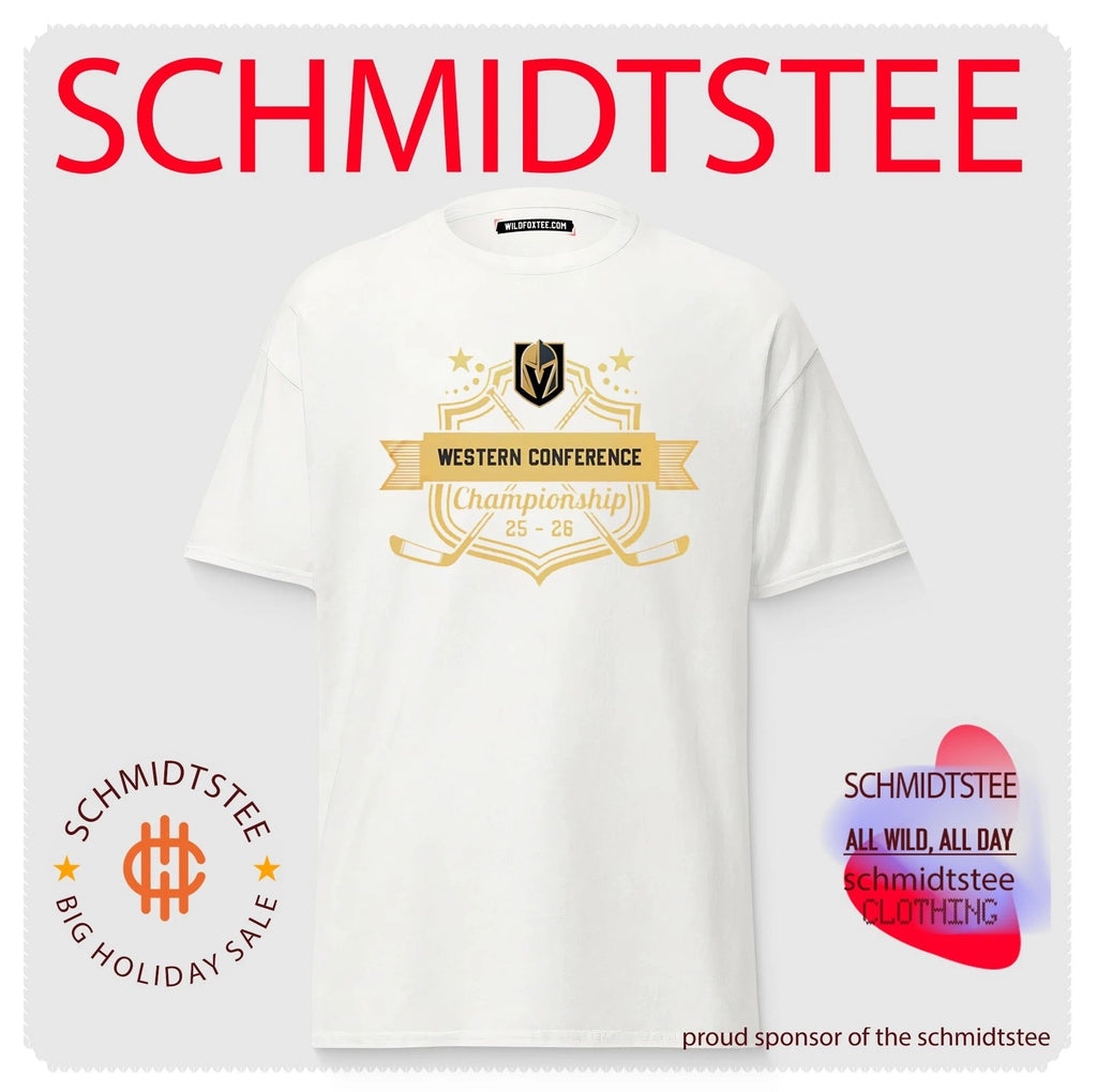 Vegas Golden Knights Fanils Western Conference Champions 25–26 Hockey shirt