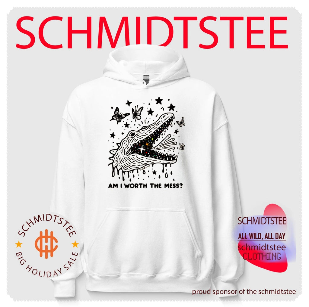Am I Worth the Mess Alligator Cosmic Art shirt