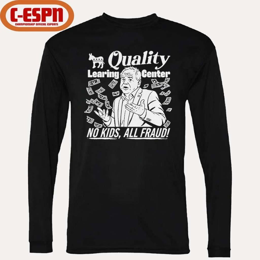 Tim Walz quality learning center no kids all fraud shirt