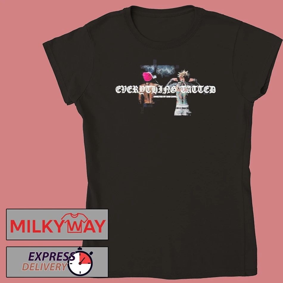 Machine Gun Kelly MGK x Wiz Khalifa Everything Tatted T-Shirt