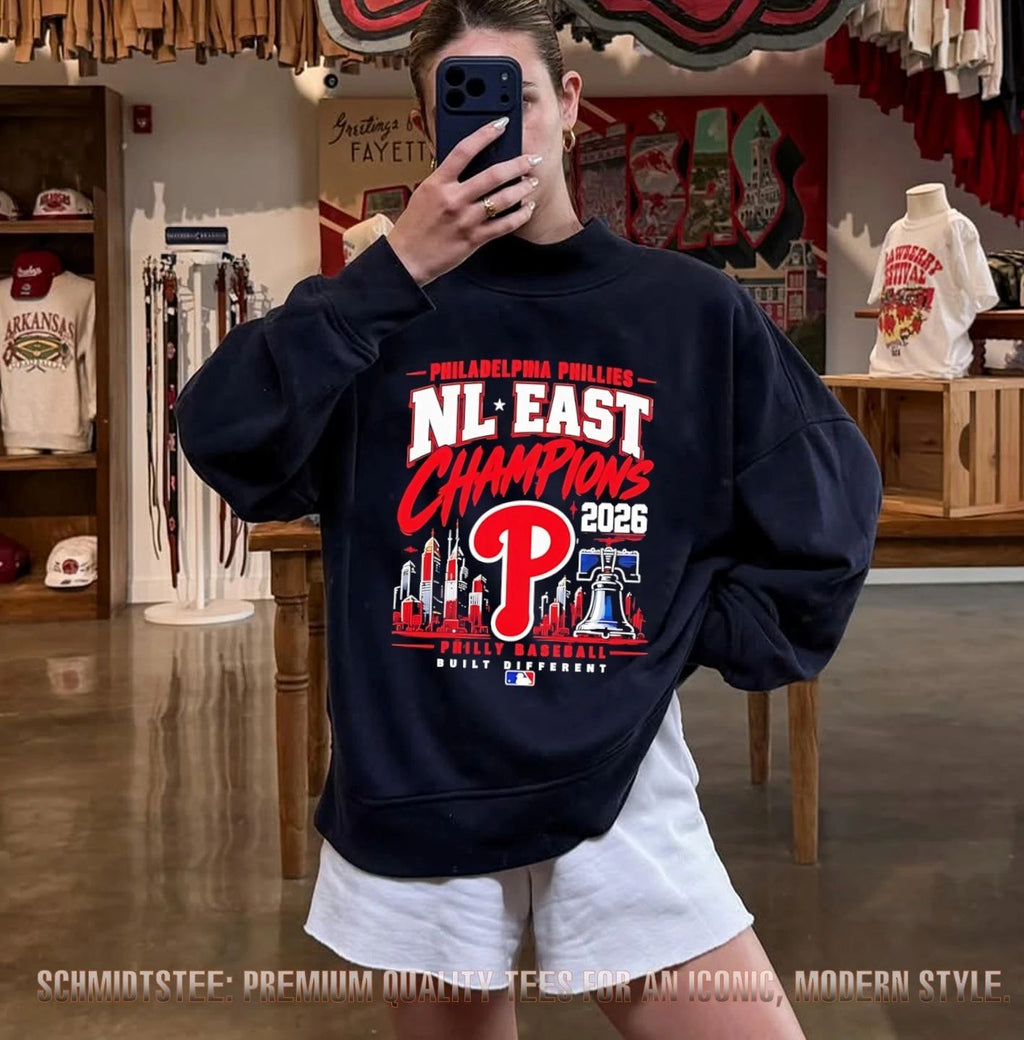 Philadelphia Phillies 2026 NL East Champions Philly Baseball Built Different shirt