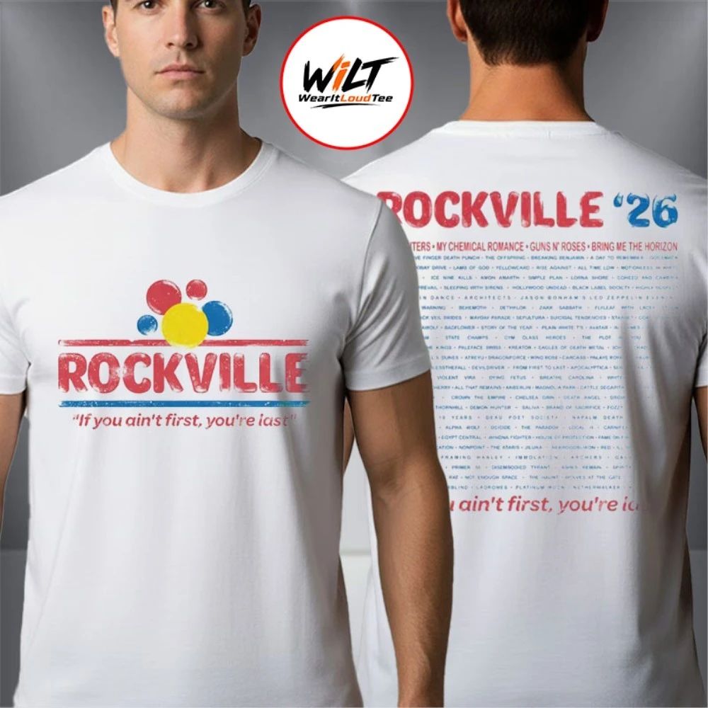 Welcome To Rockville 2026 Festival Merch Daytona Beach Florida From May 7 To 10 2026 Wonderville Shirt
