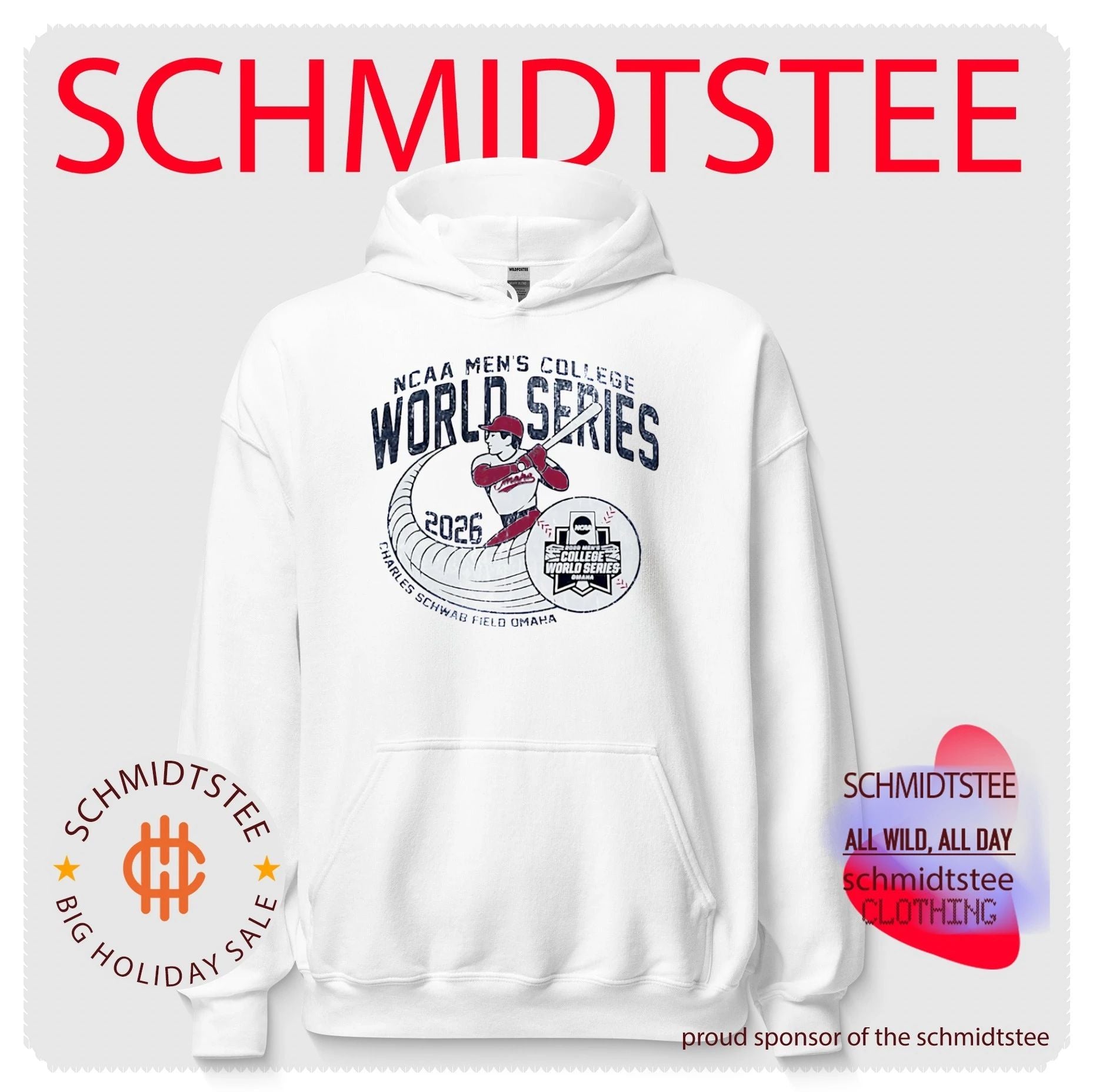 2026 Men’s College World Series mascot shirt