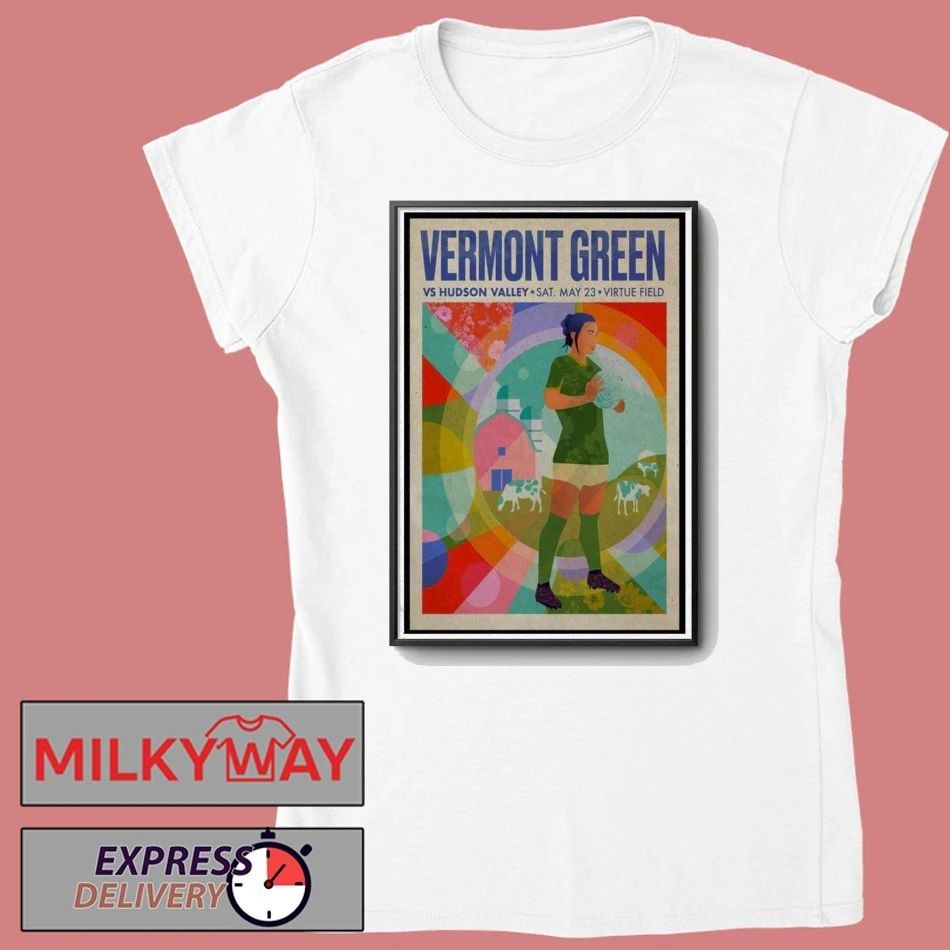 LIMITED May 23 2026 Vermont Green FC vs Hudson Valley Poster Virtue Field TOUR shirt