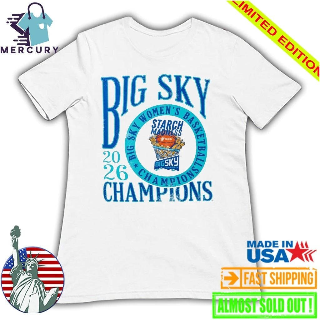 Idaho Vandals 2026 Big Sky Women’s Basketball Champions Shirt