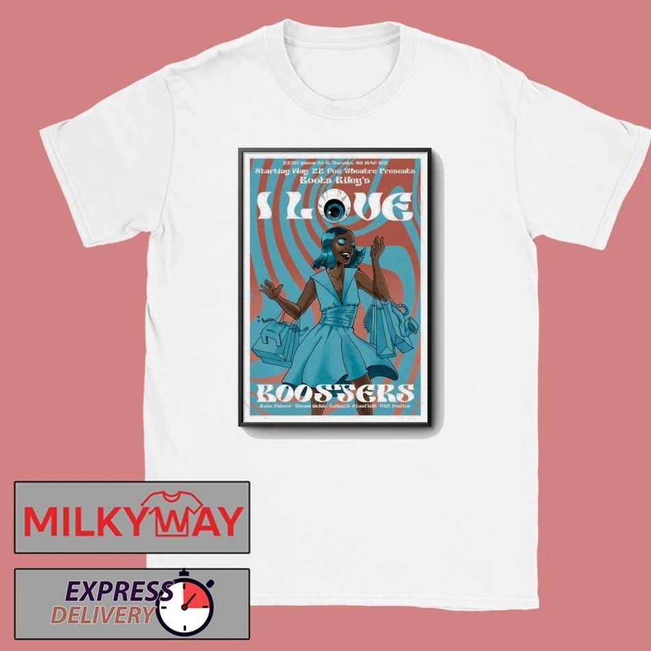 Boots Riley I Love Boosters Fox Theatre 05.22.2026 Poster shirt
